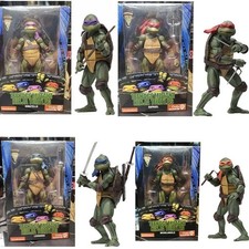 NECA Teenage Mutant Ninja Turtles 2018 SDCC Sealed 4 Pack TMNT Movie VHS 1990 picture
