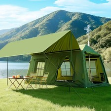 NAIZEA Inflatable Camping Tent for 8-10 Person Blow up Tent 4 Season Air Tent XL picture