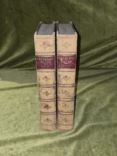 Cassell's Household Guide - 4 Volumes in 2 Half-leather early print picture