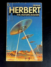 Frank Herbert THE HEAVEN MAKERS Rare UFO Cover Paperback UK Edition 1978 pb NEL picture