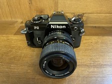 *Almost Mint* Nikon FG Black Film Camera Ai-s Zoom Nikkor 35-70mm F/3.5-4.8 Lens picture