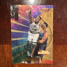 1997-98 Bowman's Best Grant Hill #91 Refractor Best Performance picture