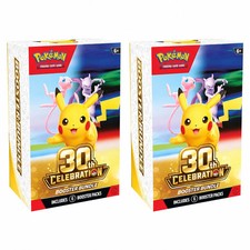 *PRESALE* -2x Pokémon TCG 30th Celebration Booster Bundles (2 Boxes) picture