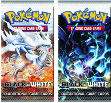 2011 - 2013 Pokemon Card Game (TCG) - BLACK & WHITE SERIES - Empty Card Wrappers picture
