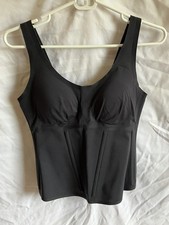 Honeylove Liftwear Tank XL Black Body Sculpting Shapewear Padded picture