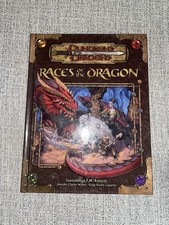 Dungeons & Dragons Races of the Dragon D&D 3.5 Hardcover 2006 First Printing picture