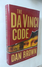 The Da Vinci Code 1st EDITION book w/ Skitoma & Lyon Print Error-Dan Brown 2003 picture