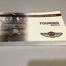 Harley-Davidson Factory 2003 Touring Owner's Manual 100th anniversary 99466-03 picture