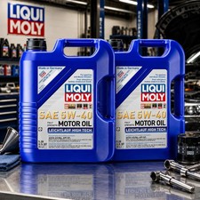 2 PACK - LIQUI MOLY 2332 Leichtlauf High Tech 5W-40; 5 Liter picture