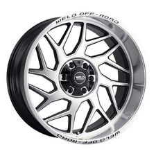 Weld Off-Road Wheels Fulcrum 20x9 +0 Gloss Black Machined 6x135 6x139.7 (QTY 1) picture