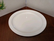 Vtg Midwinter Stonehenge White Oval Serving Platter Plate 12x9