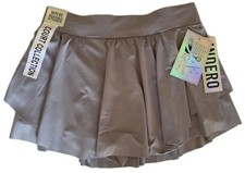 Indero Court Collection Gray Pickleball Athletic Skort Size Large NWT picture