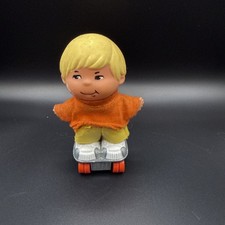 Vintage Mattel Small Shots DAREDEVIL DEXTER Doll on Die Cast Roller Skates NICE picture