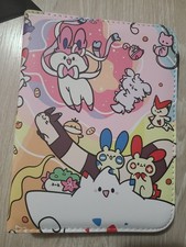 Pokemon Card Zip Binder Eeveelution and Friends Cute Binder 4 pocket 400 cards picture