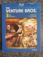 The Venture Bros: 3rd Season (Blu-ray, 2008) VIEWED ONCE RARE OOP  picture