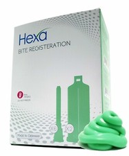 HEXA Bite Registration Material Fast set 4 x 50ML Cartridges  + 8 Tips  picture