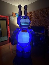 Five Nights at Freddy's Bonnie LED Inflatable Animated Head Moves Prop FNAF picture