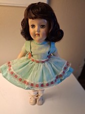 ADORABLE 1950's IDEAL TONI DOLL~DARK HAIRED P90 picture