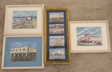 Ocean City New Jersey Boardwalk Paintings Salt Taffy Life Guard Restaurant LOOK picture