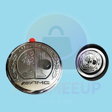 For AMG 37mm Sticker Start Button Emblem Keyless-go Comfort Accessories C63 picture