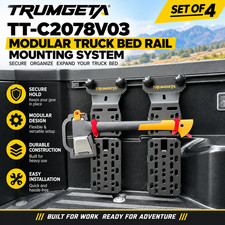 Trumgeta TT-C2078V03 Modular Truck Bed Rail Mounting System Black Set of 4 NEW picture