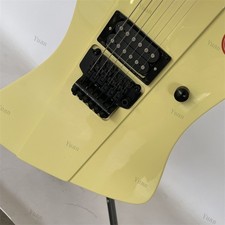Solid Electric Guitar Stainless Rounded Fret Edge H Pickups Cream From US Stock picture