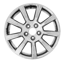 18x8.5 9 Spoke Alloy Wheel Painted Light Smoked Hypersilver 560-04628 picture
