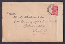 GREAT BRITAIN 1918, Censored cover Aberdeen to Philadelphia United States picture