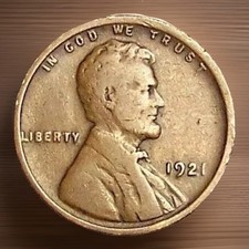 1921-P Lincoln Wheat Cent “Best Value on eBay
