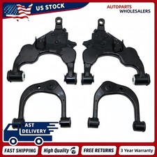 For 2004-2007 Sequoia 2004-2006 Tundra 4Pcs Front Upper & Lower Control Arm Kit picture