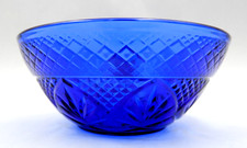 CRISTAL D'ARQUES-DURAND ARCOROC ANTIQUE SAPPHIRE BLUE SAPHIR 5-5/8