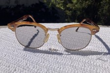 Vintage  Shady Character James Dean Eyewear Executive/Clubmaster Sunglasses. picture