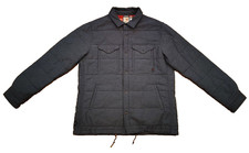 Relwen Moleskin Snap CPO Jacket Navy Mens Size XL Shacket Coat picture