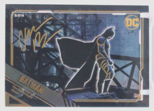 2022 DCEU Trading Cards BATMAN CHRISTIAN BALE LASER ETCHED SIGNATURE #S014 picture