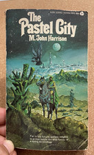 The Pastel City M. John Harrison Vintage Science Fiction Paperback Novel Avon picture
