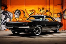 1970 Dodge Charger R T Poster 24x36 – Classic Muscle Car Wall Art picture