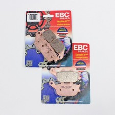 EBC FA174HH+FA196HH Sintered Brake Pads 2 Pr for select Honda 1100/1300 Frt/Rear picture