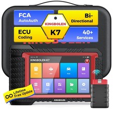 2026 Kingbolen K7 Car OBD2 Diagnostic Tool Full System Bi-directional ECU Coding picture