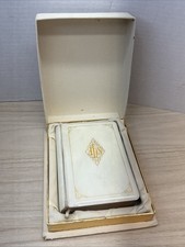 Vintage 1952 Sunday Missal F.X. Lasance Pearl Celluloid IHS Catholic Prayer Book picture