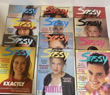 Sassy Teen Magazine 1989 Complete Set. Vintage 12 Magazines Lot January-December picture