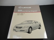 OEM Lexus LS 460 & 460 L Model 2009 Electrical Wiring Diagram # EM11FOU Manual picture