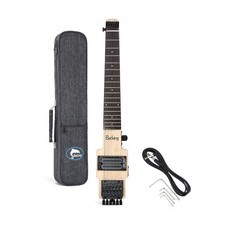 Batking Mini Travel Guitar Electric Headless Guitar Brass Fix Bridge with Gigbag picture