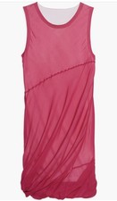 NWT Helmut Lang Sleeveless Silk Dress Women's X-Small Pink - RETAIL $499  picture