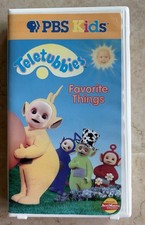 PBS Kids Teletubbies Volume 4 Favorite Things VHS 1999 Ragdoll Clamshell picture