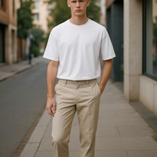 NEW Dockers Signature Khaki Straight Fit Pants Comfort Waistband 594090008 Brown picture