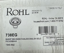 ROHL 738EG 3-1/2