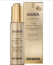 Ahava Dead Sea Crystal Osmoter X6 Facial Serum 1oz/30ml Wrinkle Reduction NIB picture