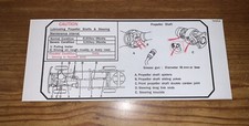 1979-1985 Toyota Pickup Hilux Grease Instruction Repro Front Axle L. Hand Dr. km picture