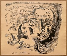 New Andre Masson 15, Surreal Ink Drawing picture