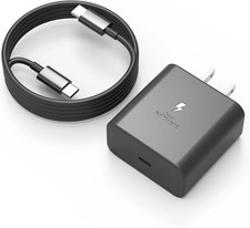 New 45W Fast Charger Power Adapter/6FT Type C to Type C Cable For Samsung/iPhone picture